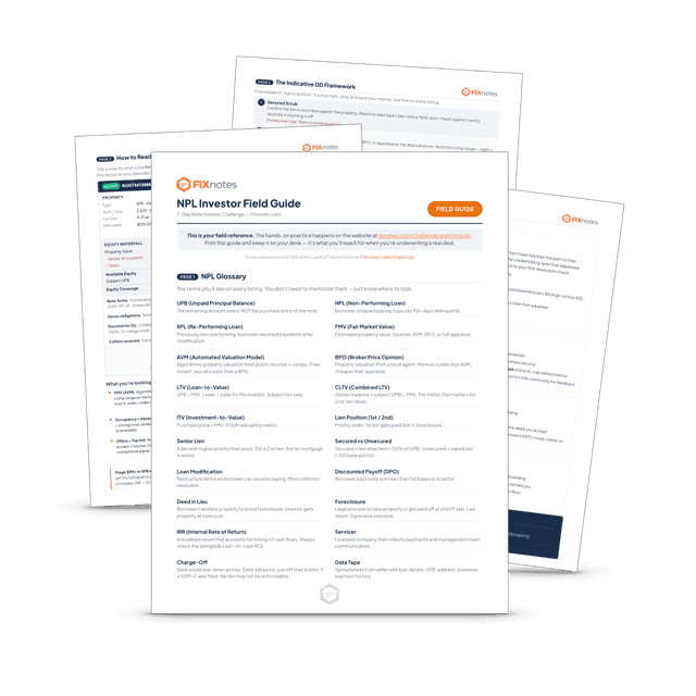 NPL Investor Field Guide preview