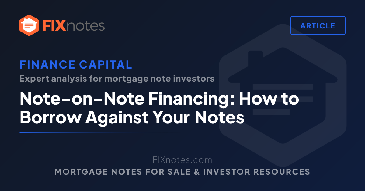 How to Finance Note Transactions with Bank Credit Lines