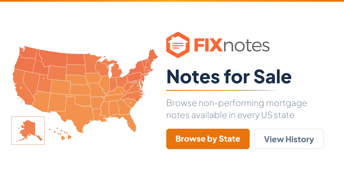Mortgage Notes for Sale by State — Browse NPL Inventory by Location ...