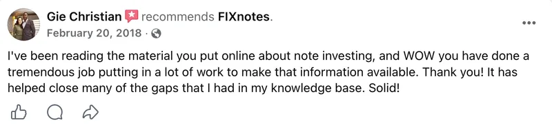Facebook review from Gie Christian