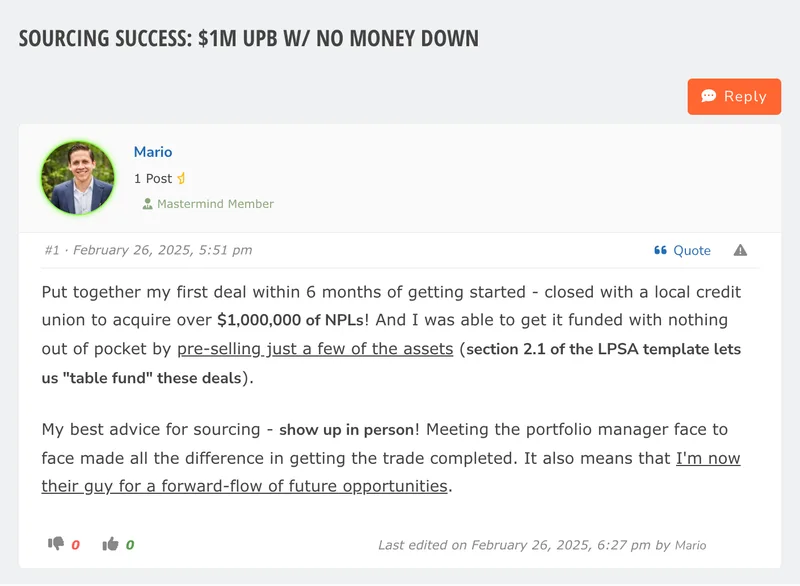Community post from Mario Martinez